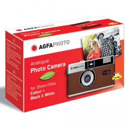 Agfa 35mm Film Camera Brown