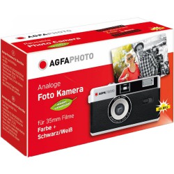 Agfa 35mm Film Camera Black
