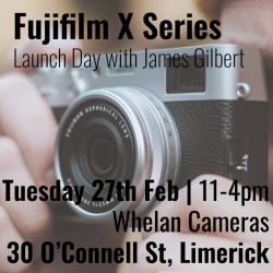 FUJIFILM X SERIES - LAUNCH DAY WITH JAMES GILBERT