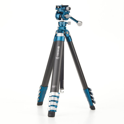 Benro CyanBird Carbon Fiber 5 Section Tripod w/FS20PRO 2 in 1 Head Benro CyanBird Carbon Fiber 5 Section Tripod w/FS20PRO 2 in 1 Head