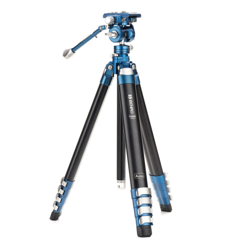 Benro CyanBird AL 2 Series, 5 Section Tripod w/ FS20PROC501 Hybrid Photo/Video Head