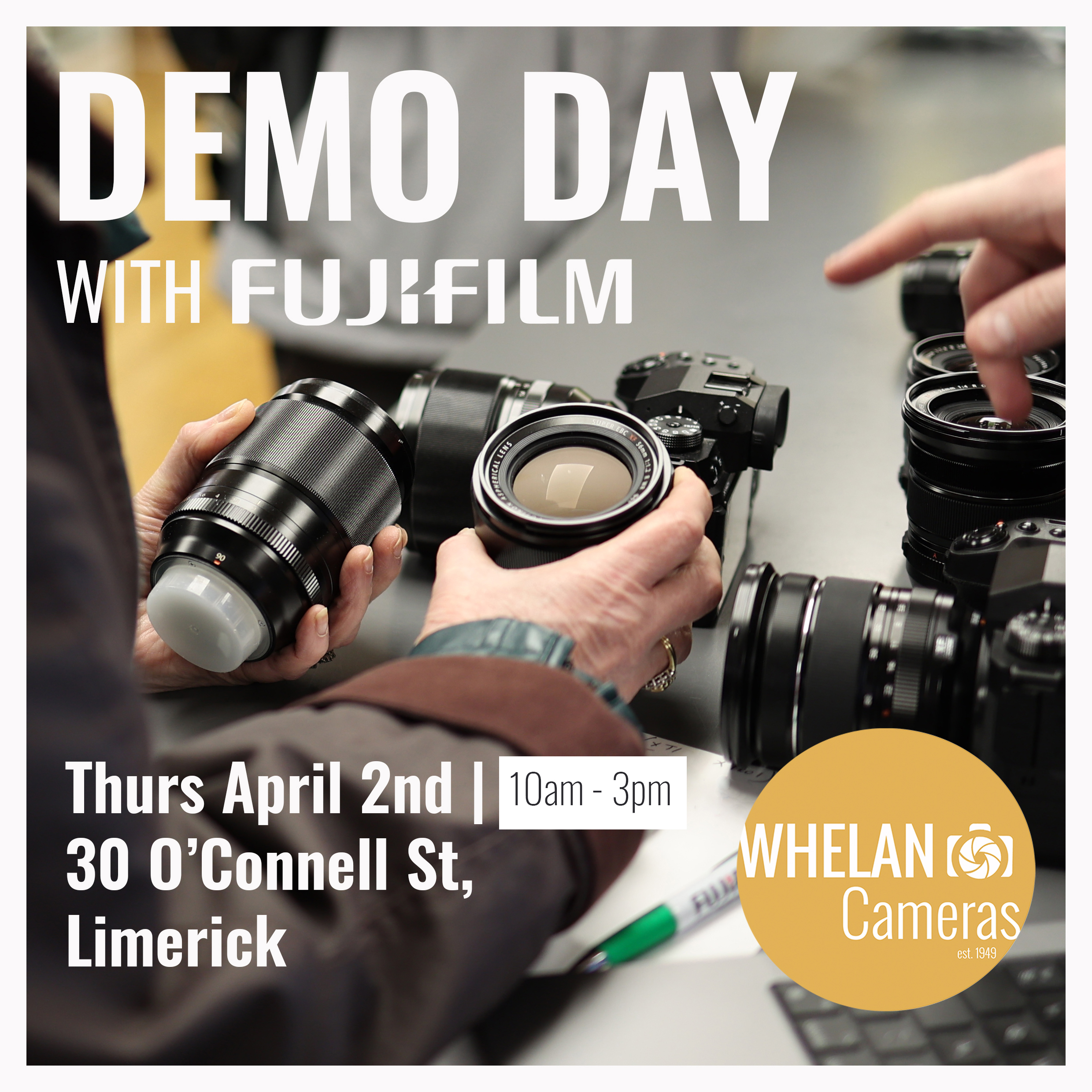 Demo Experience: Hands-on with the Fujifilm X-series