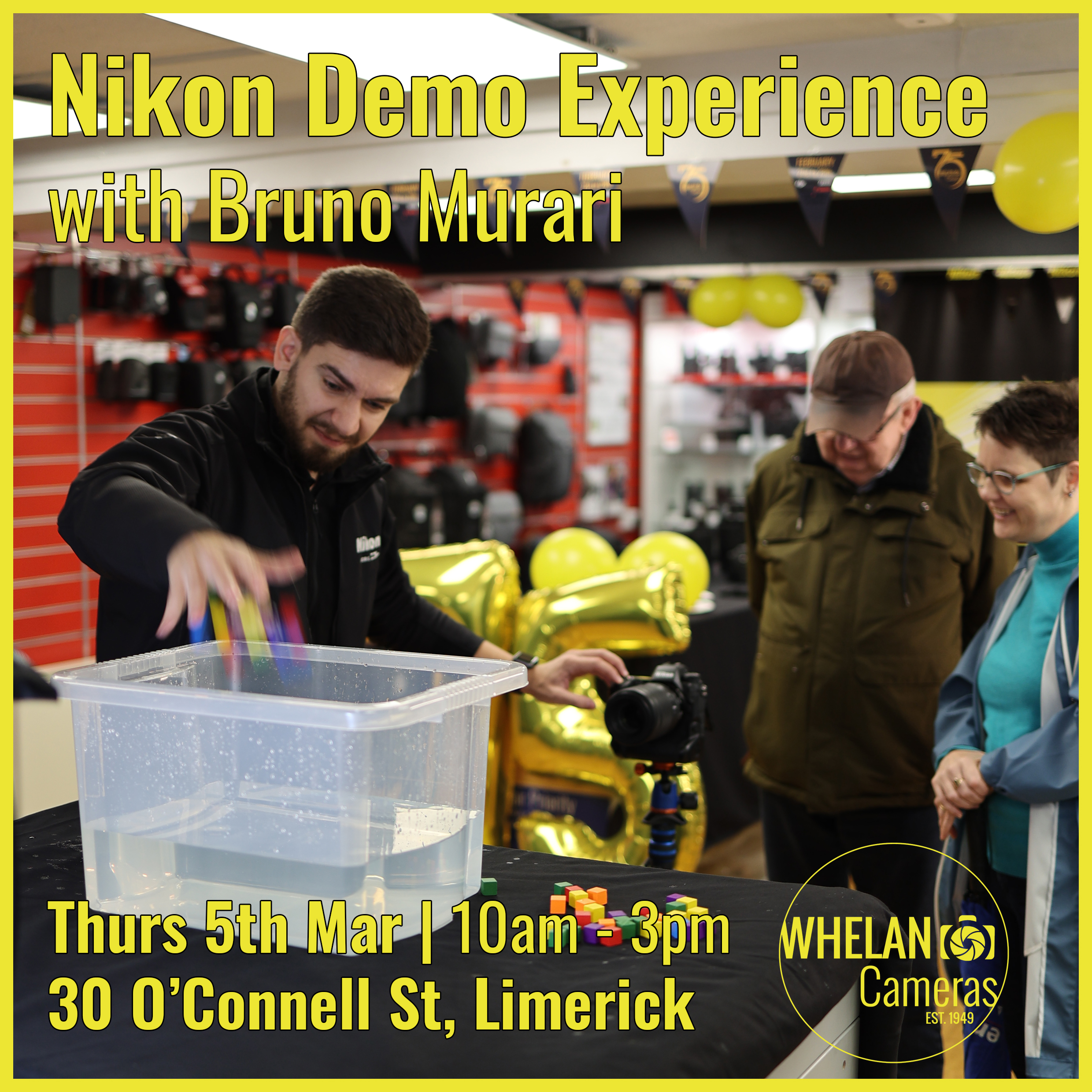 Demo Experience: Touch and Try the Latest Nikon Gear