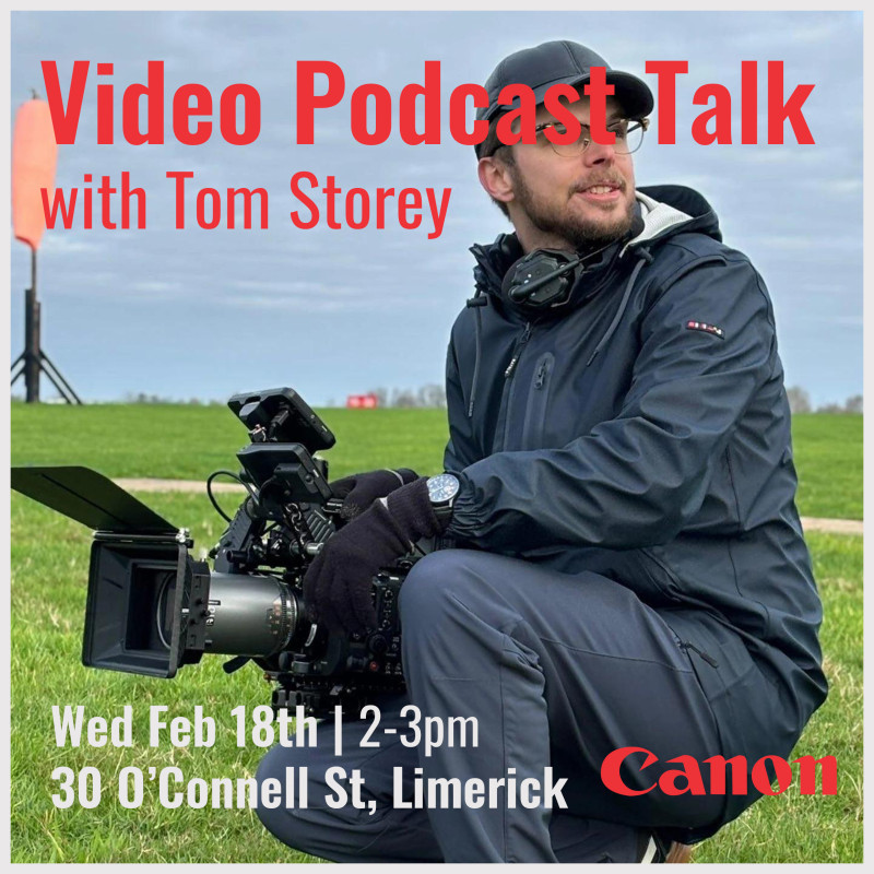 Video Podcast Demo/Talk with Tom Storey