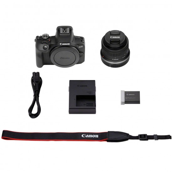 Canon EOS R100 (with RF-S 18-45mm F4.5-6.3 IS STM Lens)