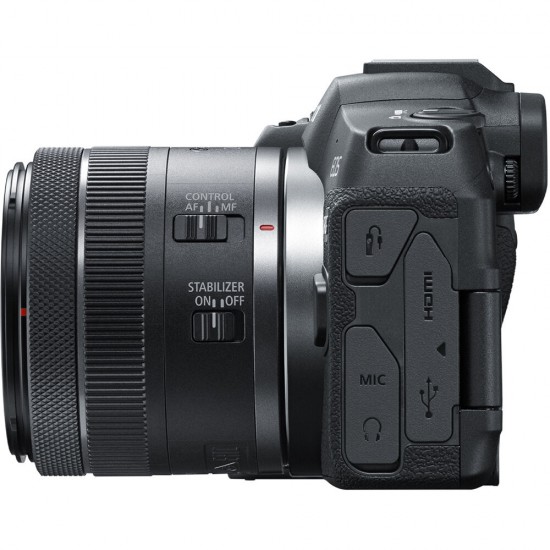 Canon EOS R8 (with RF 24-50mm F4.5-6.3 IS STM Lens)