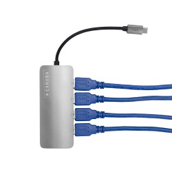 Caruba Premium 4 Port USB-C Hub