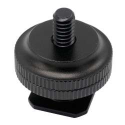 Caruba Hot Shoe Adapter (1/4 "male thread with spacer)