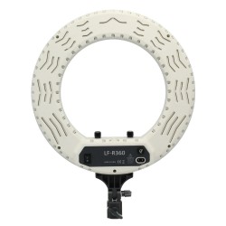 Caruba Ring Light 12 inch LED Vlogger Set with Bag (White)