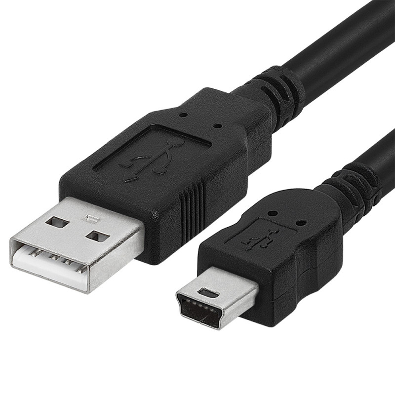 Caruba USB 2.0 | A Male - Mini Male 5-pin | 2 meters Caruba USB 2.0 | A Male - Mini Male 5-pin | 2 meters