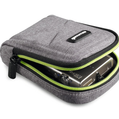 Cullmann OSLO Compact 200 (grey/lemon) camera pouch Cullmann OSLO Compact 200 (grey/lemon) camera pouch