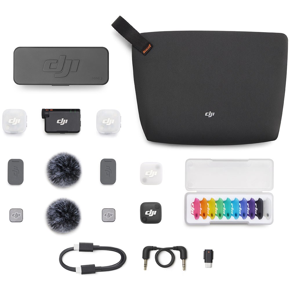 DJI Mic Mini 2 (2 TX + 1 RX + Charging Case)