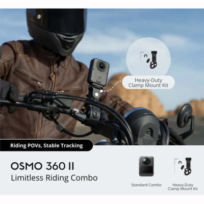 DJI Osmo 360 II Limitless Riding Combo