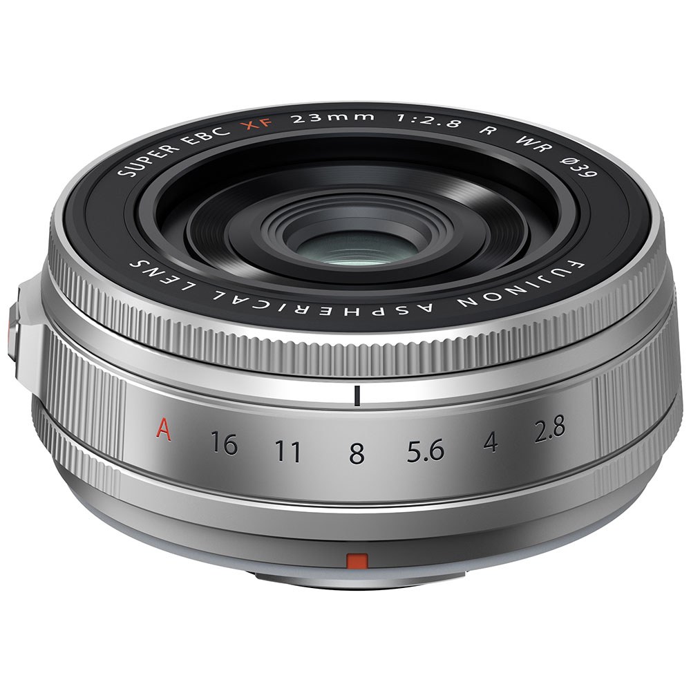 Fujifilm XF 23mm F2.8 R WR (Silver) Pancake Lens