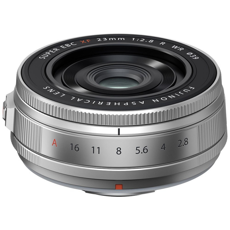 Fujifilm XF 23mm F2.8 R WR (Silver) Pancake Lens