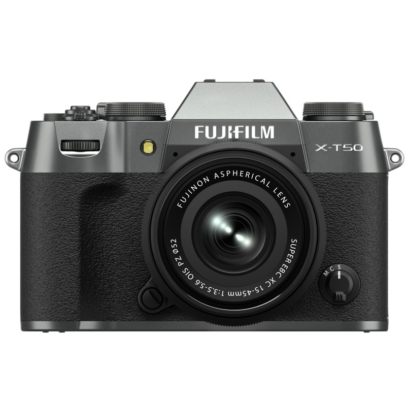 Fujifilm X-T50 Charcoal (with XC 15-45mm OIS PZ Lens) Fujifilm X-T50 Charcoal (with XC 15-45mm OIS PZ Lens)