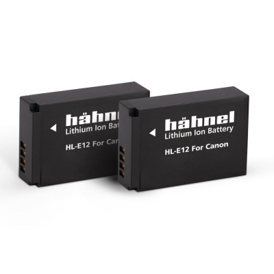 Hahnel Canon LP-E12 Replacement Battery Twin Pack Hahnel Canon LP-E12 Replacement Battery Twin Pack