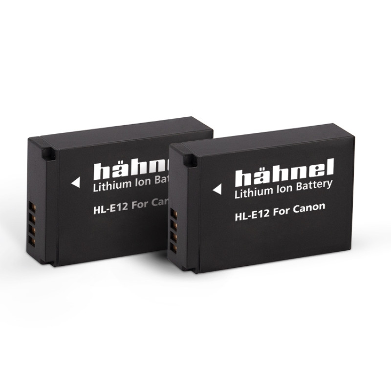 Hahnel Canon LP-E12 Replacement Battery Twin Pack Hahnel Canon LP-E12 Replacement Battery Twin Pack