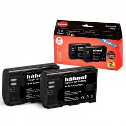 Hahnel Canon LP-E6N Replacement Battery (TWIN PACK)