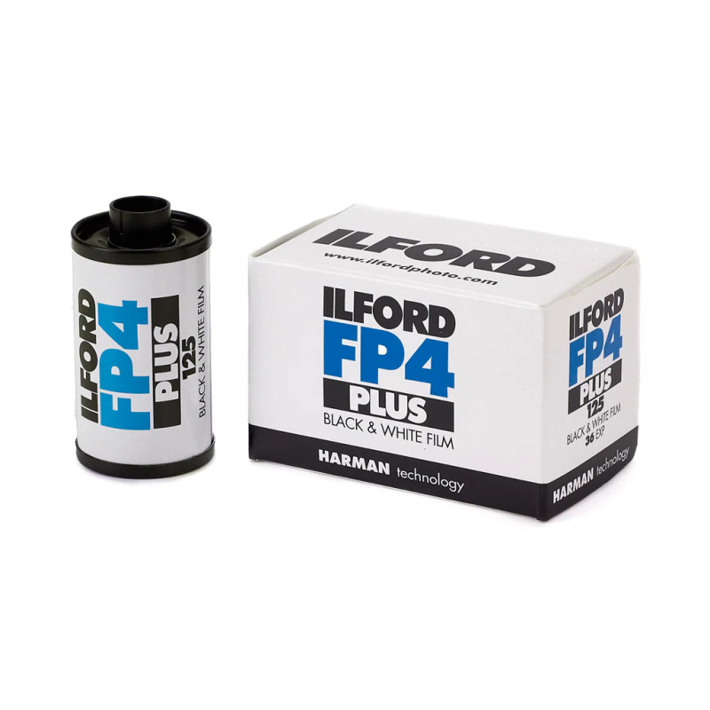 Ilford FP4 Plus 125 Black & White Negative - 35mm Film, 36 Exposures, Single Roll Ilford FP4 Plus 125 Black & White Negative - 35mm Film, 36 Exposures, Single Roll