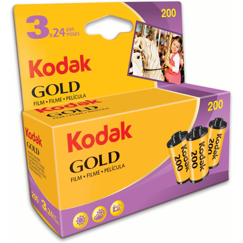 Kodak Gold 200 GB 135-24 3 pack