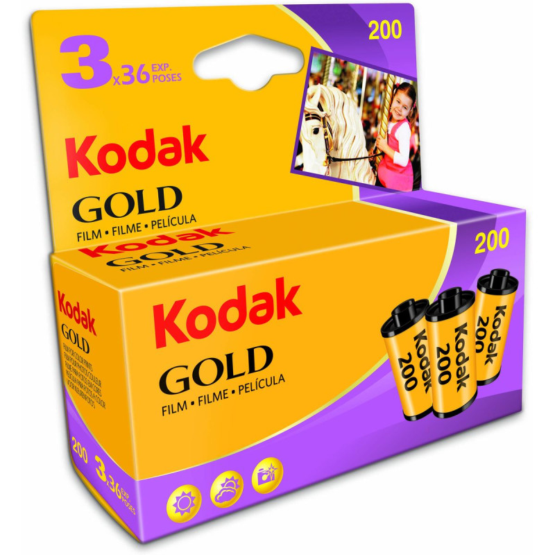 Kodak Gold 200 GB 135-36 3 pack