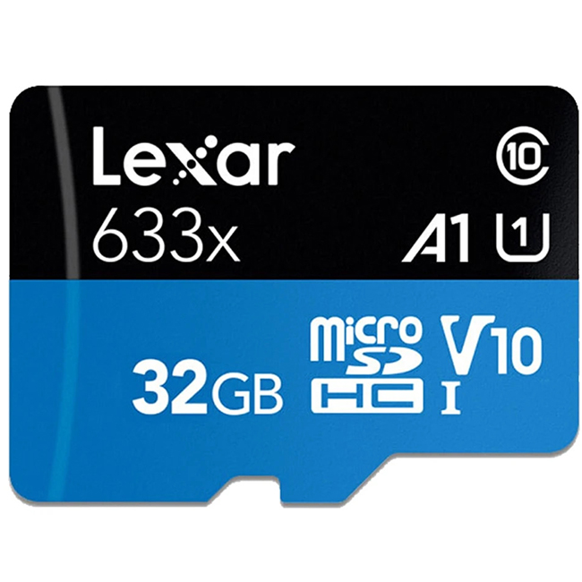 Lexar 32GB UHS-I Micro SDXC 633x Lexar 32GB UHS-I Micro SDXC 633x