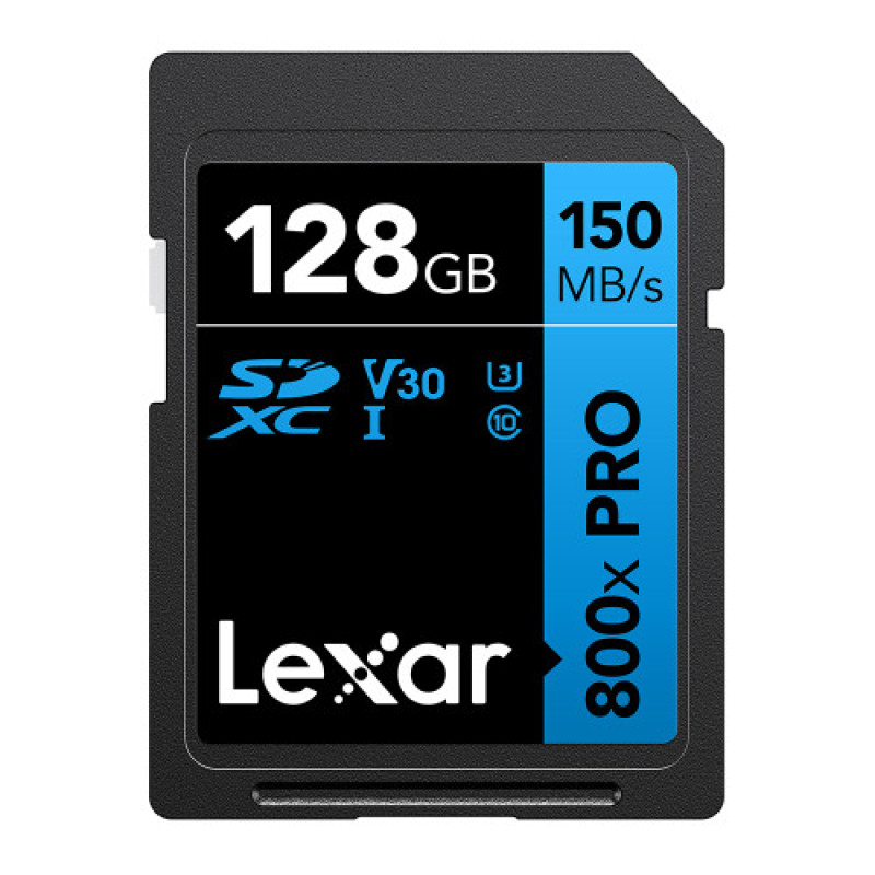 LEXAR 128GB High-Pro 800x SDHC™/SDXC™ UHS-I Card