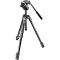 Manfrotto 290 XTRA Tripod with 128RC Fluid Video Head