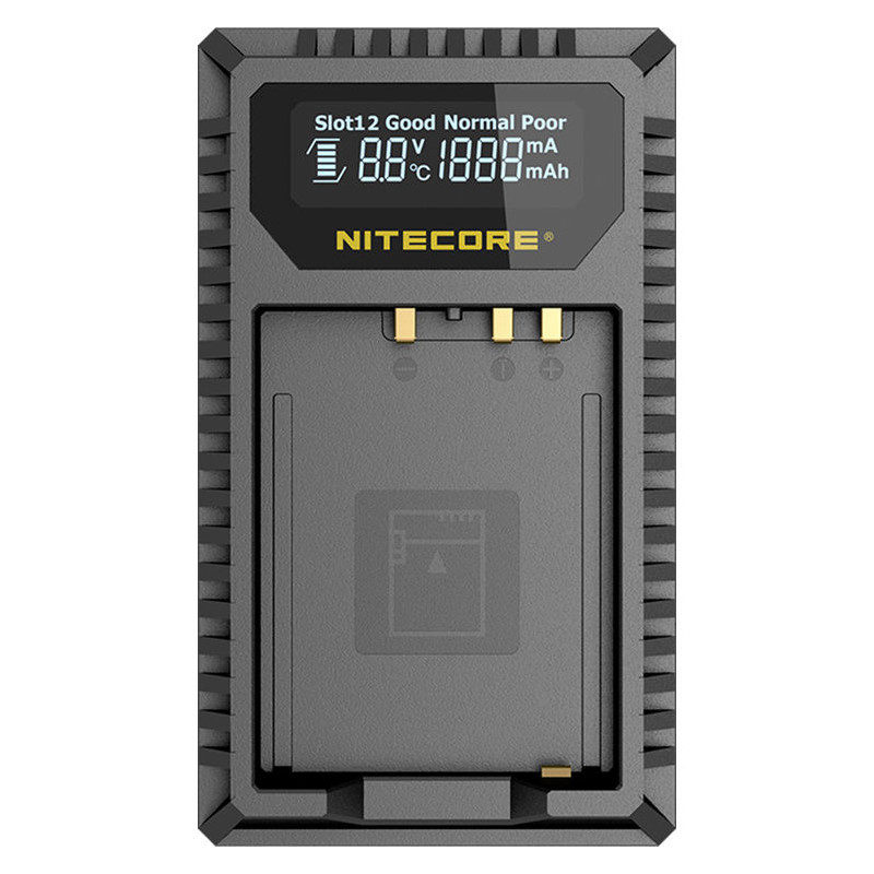 Nitecore FX1 Compact Dual Charger for Fujifilm NP-FW126 (S) + USB Nitecore FX1 Compact Dual Charger for Fujifilm NP-FW126 (S) + USB