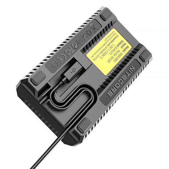 Nitecore USN3 Pro Double Charger for Sony NP-F Series