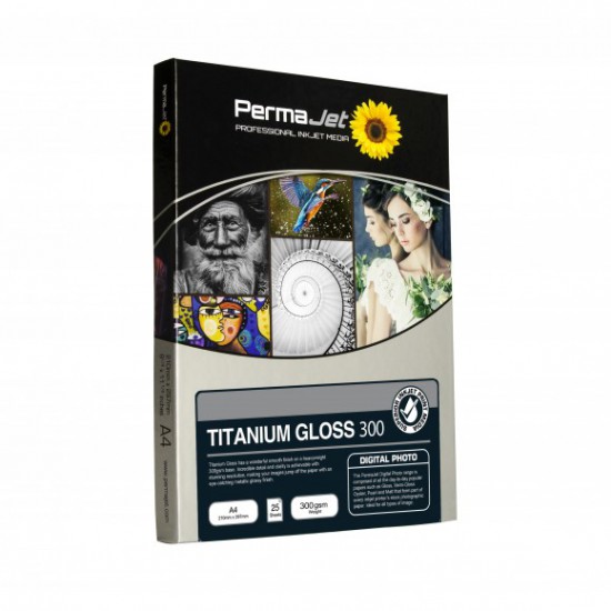 PermaJet Titanium Gloss A4 25 Sheets