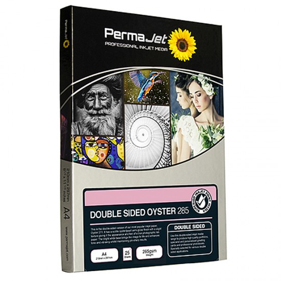 PermaJet Double Sided Oyster InkJet Paper A3+ 25 Sheets 