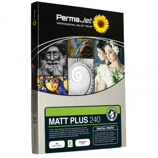 PermaJet Matt Plus 240gsm InkJet Paper A3 50 sheets