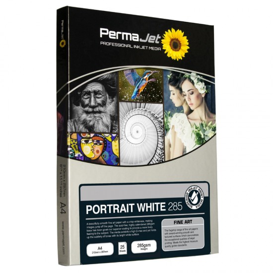 PermaJet Portrait White 285gsm Inkjet Paper A3+ 25 Sheets
