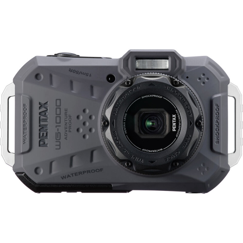 PENTAX WG-1000 Digital Camera (Gray)