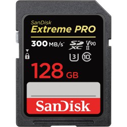 SanDisk Extreme PRO 128GB SDXC V90 UHS-II Memory card