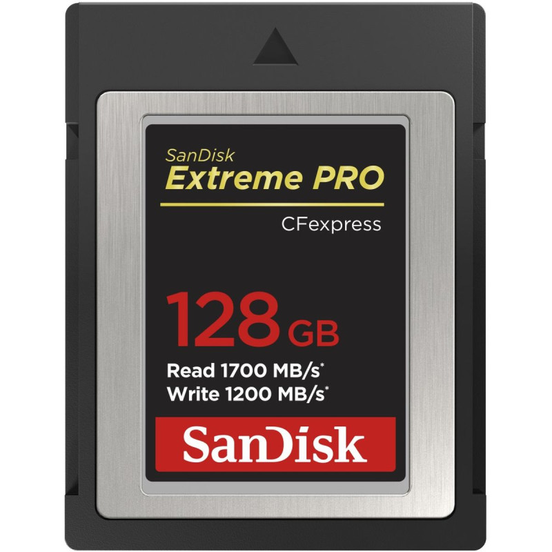 SanDisk 128GB CFexpress Type B Extreme Pro Card SanDisk 128GB CFexpress Type B Extreme Pro Card