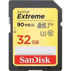 SanDisk Extreme 32GB memory card SDXC UHS-I Class 10