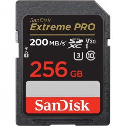 SanDisk Extreme PRO 256GB SDXC UHS-I Memory Card 200Mbs
