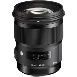 Sigma 50mm F1.4 DG HSM Art Lens (Canon EF Mount) (Used)