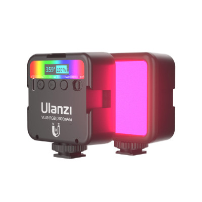 Ulanzi Mini Pocket 49 RGB Video LED Light Black (Black)