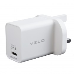 Veld Super-Fast Type-C 18W Wall Charger (VH18BW)