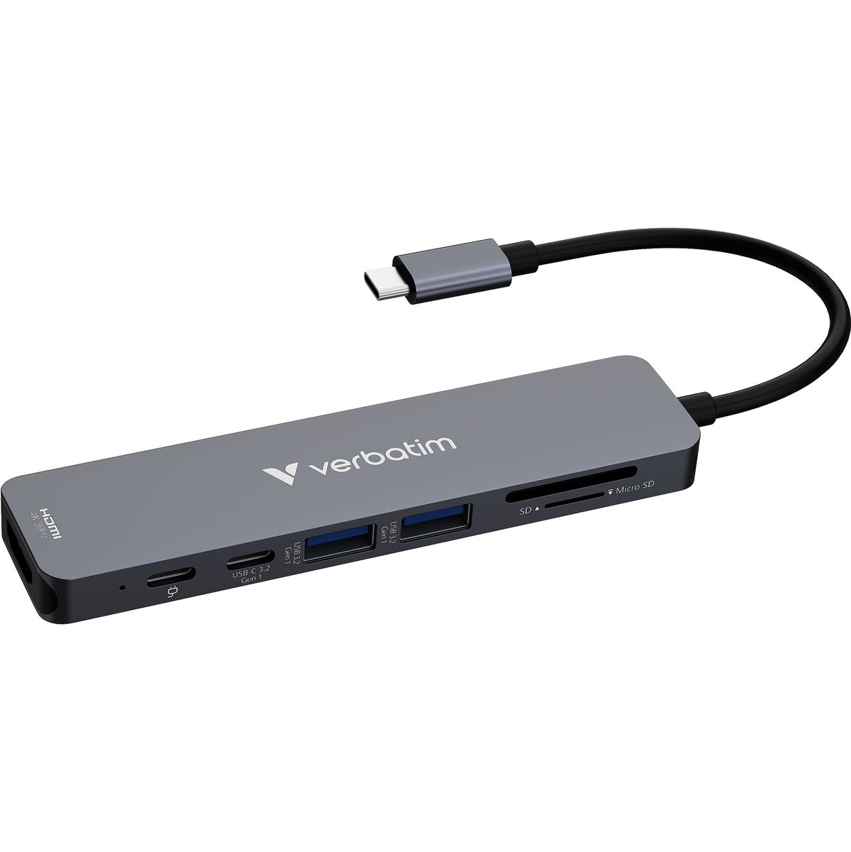 Verbatim 32158 USB-C Essentials Multiport Hub 7 Port