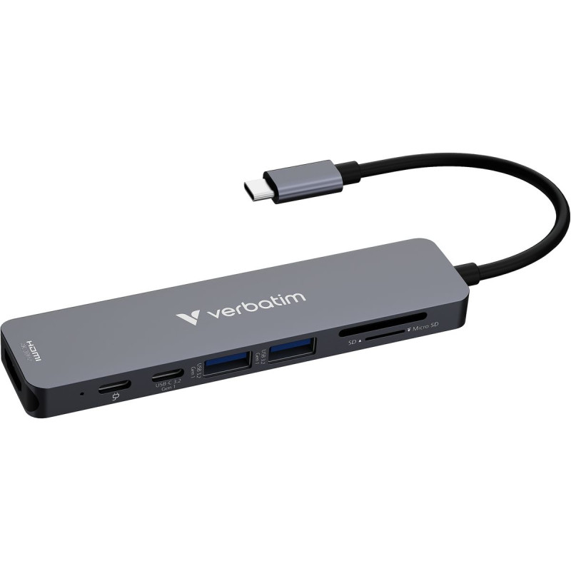 Verbatim 32158 USB-C Essentials Multiport Hub 7 Port