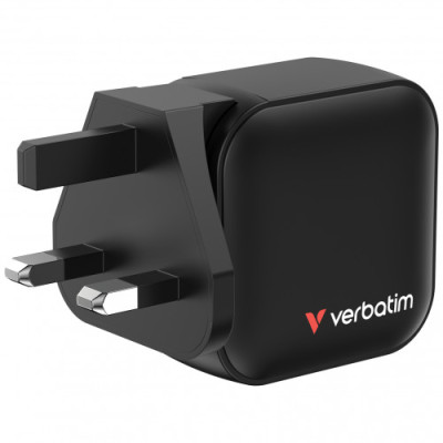 VERBATIM MINI GAN Charger 70W 3 PORT US/EU/UK